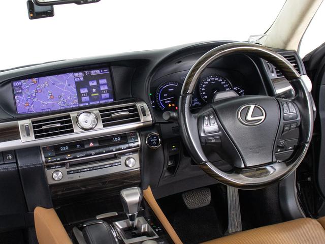 ＬＳ ＬＳ６００ｈ　バージョンＣ　Ｉパッケージ　後期型（サンルーフ）（ブラウンレザーシート）（モデリスタ）（４ＷＤ）（前後プリクラッシュ）（レーンキープアシスト）（ドライバーズモニター）レーダークルーズ　パワートランク　ＢＳＭ　クリアランスソナー（39枚目）