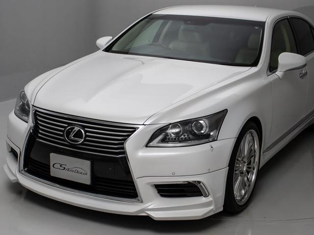 ＬＳ ＬＳ４６０　バージョンＣ　Ｉパッケージ　（ＷＡＬＤフルエアロ）（ＷＡＬＤ２１インチアルミ）（ベージュ本革シート）クリアランスソナー　エアサスコントローラー付　ローダウン　Ｂｌｕｅｔｏｏｔｈ対応　助手席オットマン　ＨＤＤマルチナビ（25枚目）