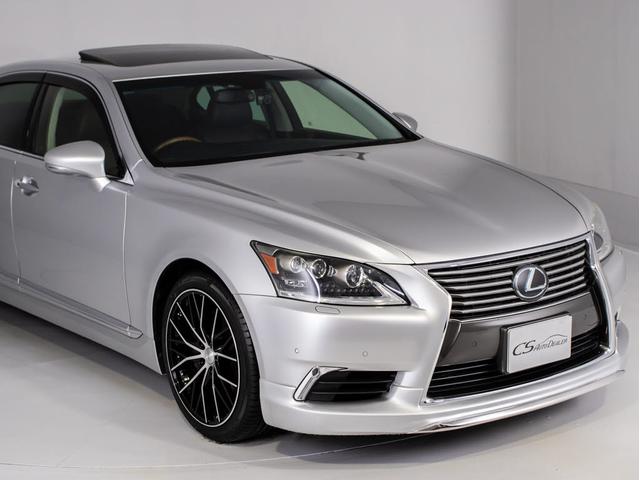 ＬＳ ＬＳ４６０　バージョンＣ　Ｉパッケージ　後期型（禁煙車）（サンルーフ）（点検記録簿１１枚）（黒本革シート）（新品２０インチアルミ＆タイヤ）（フルエアロ）（連眼ＬＥＤヘッドライト）（衝突軽減ブレーキ）レーダークルーズ　ＢＳＭ　パワートランク（6枚目）