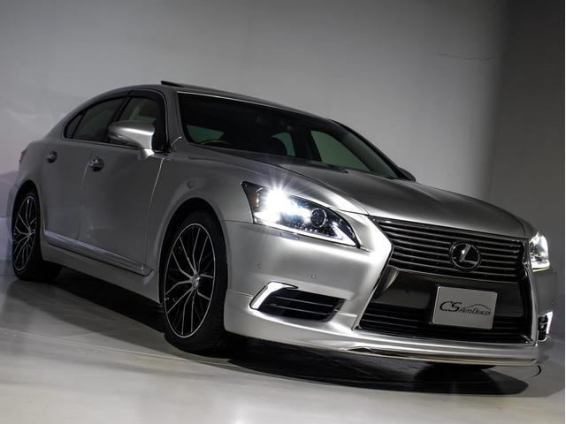 ＬＳ ＬＳ４６０　バージョンＣ　Ｉパッケージ　後期型（禁煙車）（サンルーフ）（点検記録簿１１枚）（黒本革シート）（新品２０インチアルミ＆タイヤ）（フルエアロ）（連眼ＬＥＤヘッドライト）（衝突軽減ブレーキ）レーダークルーズ　ＢＳＭ　パワートランク（20枚目）