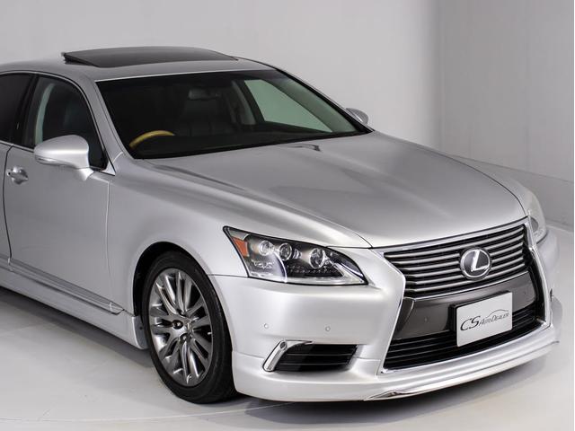 ＬＳ ＬＳ４６０　バージョンＬ　後期型（禁煙車）（マークレビンソン）（サンルーフ）（フルエアロ）（黒本革シート）（点検記録簿１０枚）（連眼ＬＥＤヘッドライト）パワートランク　デイライト　後席ＶＩＰ　ＨＤＤマルチ　クリアランスソナー（8枚目）