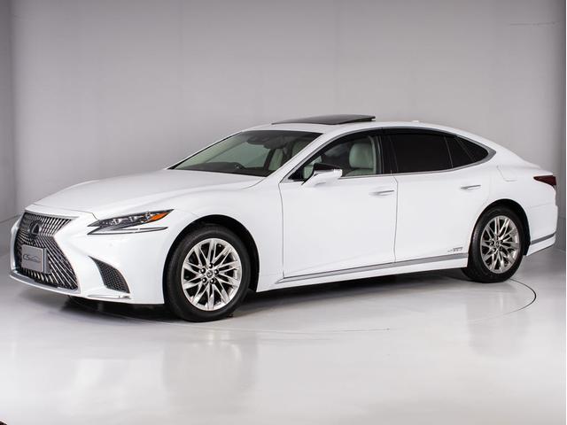 ＬＳ ＬＳ５００ｈ　エグゼクティブ　（禁煙車）（サンルーフ）（白本革シート）（ＡＷＤ）（マークレビンソン）（後席モニター）（レクサスセーフティシステム＋Ａ）記録簿１１枚　パノラミックビュー　ハンズフリーパワートランク　デジタルインナー（20枚目）