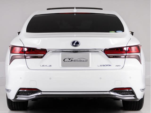 ＬＳ ＬＳ５００ｈ　エグゼクティブ　（禁煙車）（サンルーフ）（白本革シート）（ＡＷＤ）（マークレビンソン）（後席モニター）（レクサスセーフティシステム＋Ａ）記録簿１１枚　パノラミックビュー　ハンズフリーパワートランク　デジタルインナー（21枚目）