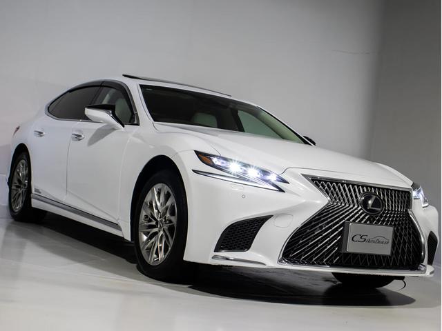 ＬＳ ＬＳ５００ｈ　エグゼクティブ　（禁煙車）（サンルーフ）（白本革シート）（ＡＷＤ）（マークレビンソン）（後席モニター）（レクサスセーフティシステム＋Ａ）記録簿１１枚　パノラミックビュー　ハンズフリーパワートランク　デジタルインナー（24枚目）