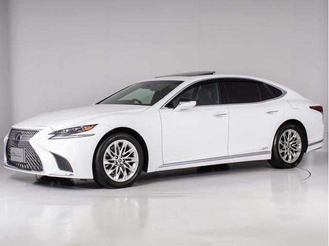 ＬＳ ＬＳ５００ｈ　エグゼクティブ　（禁煙車）（サンルーフ）（黒本革シート）（マークレビンソン）（リヤモニター）（レクサスセーフティシステム＋Ａ）パノラミックビューモニター　記録簿７枚　デジタルインナーミラー　ハンズフリーパワートランク（18枚目）