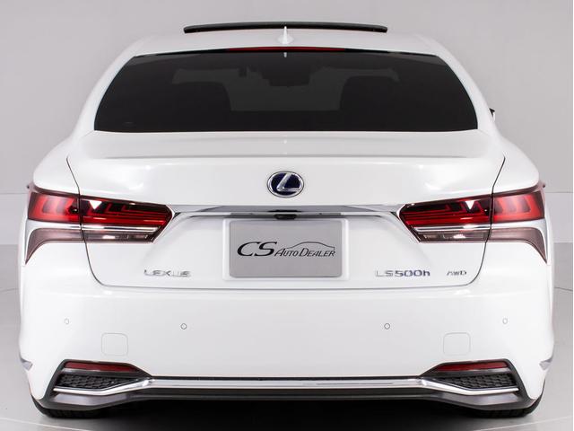 ＬＳ ＬＳ５００ｈ　エグゼクティブ　（禁煙車）（サンルーフ）（黒本革シート）（マークレビンソン）（リヤモニター）（レクサスセーフティシステム＋Ａ）パノラミックビューモニター　記録簿７枚　デジタルインナーミラー　ハンズフリーパワートランク（19枚目）