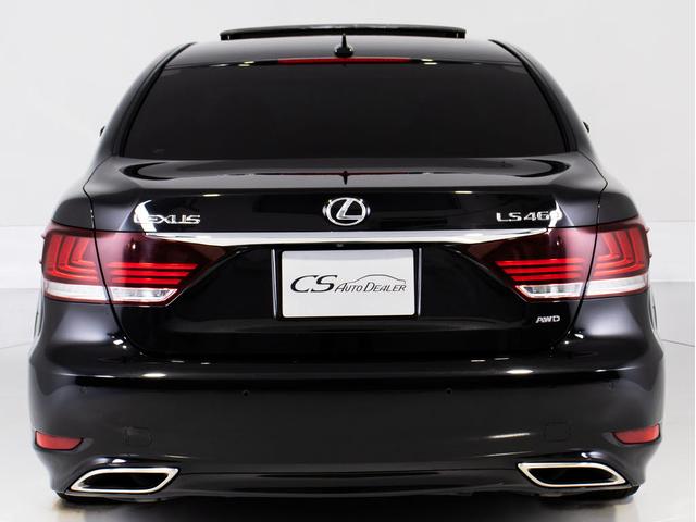 ＬＳ ＬＳ４６０　バージョンＣ　Ｉパッケージ　後期型（禁煙車）（サンルーフ）（黒本革シート）（連眼ＬＥＤヘッドライト）（衝突軽減ブレーキ）（記録簿１５枚）レーダークルーズ　ＢＳＭ　パワートランク　オットマン　　クリアランスソナー　ＨＤＤマルチナビ（13枚目）