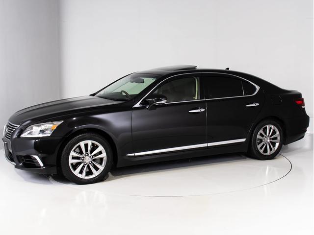 ＬＳ ＬＳ４６０　バージョンＣ　Ｉパッケージ　後期型（禁煙車）（サンルーフ）（黒本革シート）（連眼ＬＥＤヘッドライト）（衝突軽減ブレーキ）（記録簿１５枚）レーダークルーズ　ＢＳＭ　パワートランク　オットマン　　クリアランスソナー　ＨＤＤマルチナビ（14枚目）