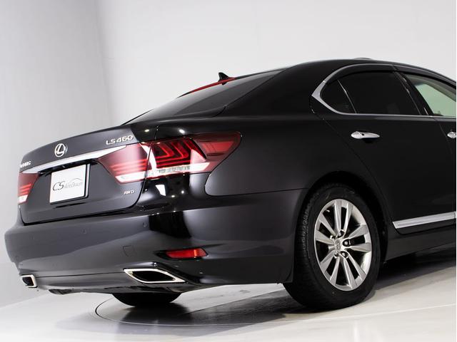 ＬＳ ＬＳ４６０　バージョンＣ　Ｉパッケージ　後期型（禁煙車）（サンルーフ）（黒本革シート）（連眼ＬＥＤヘッドライト）（衝突軽減ブレーキ）（記録簿１５枚）レーダークルーズ　ＢＳＭ　パワートランク　オットマン　　クリアランスソナー　ＨＤＤマルチナビ（19枚目）