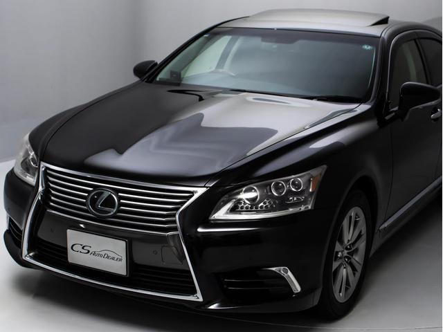 ＬＳ ＬＳ４６０　バージョンＣ　Ｉパッケージ　後期型（禁煙車）（サンルーフ）（黒本革シート）（連眼ＬＥＤヘッドライト）（衝突軽減ブレーキ）（記録簿１５枚）レーダークルーズ　ＢＳＭ　パワートランク　オットマン　　クリアランスソナー　ＨＤＤマルチナビ（23枚目）