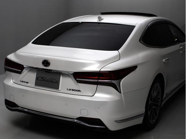 ＬＳ ＬＳ５００ｈ　バージョンＬ　（サンルーフ）（白本革シート）（レクサスセーフティシステム＋Ａ）（全画面ＳＤナビ）パノラミックビューモニタ　シーケンシャルウィンカー　デジタルインナーミラー　パワートランク（24枚目）