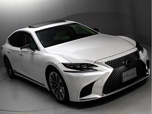 ＬＳ ＬＳ５００ｈ　バージョンＬ　（サンルーフ）（白本革シート）（レクサスセーフティシステム＋Ａ）（全画面ＳＤナビ）パノラミックビューモニタ　シーケンシャルウィンカー　デジタルインナーミラー　パワートランク（27枚目）