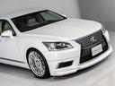 ＬＳ ＬＳ４６０　バージョンＣ　Ｉパッケージ　（ＷＡＬＤフルエアロ）（ＷＡＬＤ２１インチアルミ）（ベージュ本革シート）クリアランスソナー　エアサスコントローラー付　ローダウン　Ｂｌｕｅｔｏｏｔｈ対応　助手席オットマン　ＨＤＤマルチナビ（5枚目）