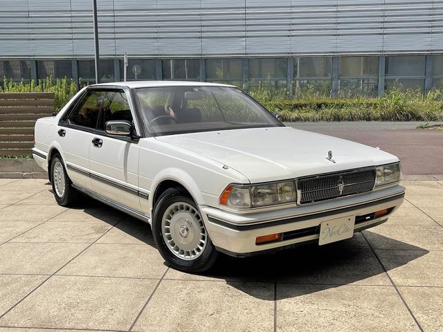 セドリック ブロアム　Ｖ２０ツインカムターボ　ブロアム　走行２６０００Ｋｍ　禁煙車　フルノーマル　自社保証１カ月ｏｒ１，０００ｋｍまで　エアコン（8枚目）