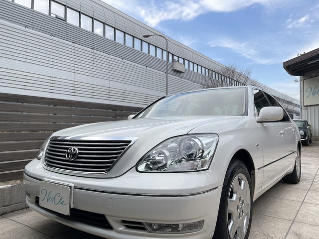 トヨタ セルシオ C仕様 1オーナー・ガレージ保管・新車ビニール
