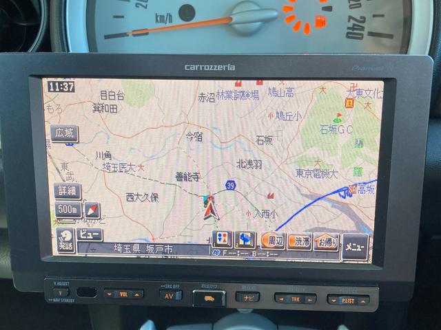 ＭＩＮＩ クーパーＳ　ＥＴＣ　ナビ　アルミホイール　ＨＩＤ　ＡＴ　盗難防止システム　ＡＢＳ　エアコン　パワーステアリング　パワーウィンドウ　運転席エアバッグ　助手席エアバッグ（4枚目）