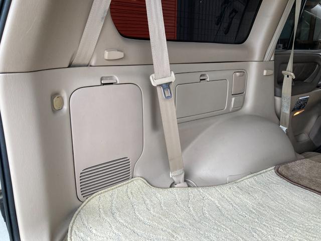 ランドクルーザー１００ ＶＸリミテッド　Ｇセレクション　４ＷＤ　ＥＴＣ　バックカメラ　オートクルーズコントロール　サンルーフ　ナビ　ＴＶ　アルミホイール　キーレスエントリー　シートヒーター　ＡＴ　盗難防止システム　衝突安全ボディ　ＣＤ　ＵＳＢ（50枚目）