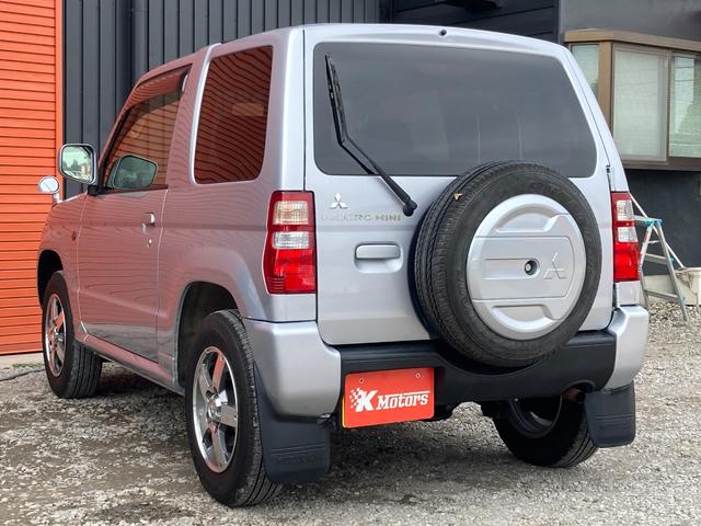 パジェロミニ ＶＲ　４ＷＤ　電動格納ミラー　シートヒーター　ＭＴ　盗難防止システム　ＡＢＳ　ＣＤ　ミュージックプレイヤー接続可　アルミホイール　衝突安全ボディ　エアコン　パワーステアリング　パワーウィンドウ（17枚目）