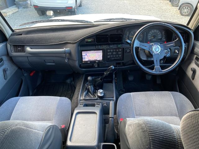 ランドクルーザー８０ ＧＸ　４ＷＤ　ＥＴＣ　バックカメラ　ナビ　ＴＶ　アルミホイール　シートヒーター　ＭＴ　ＣＤ　ＵＳＢ　ミュージックプレイヤー接続可（9枚目）