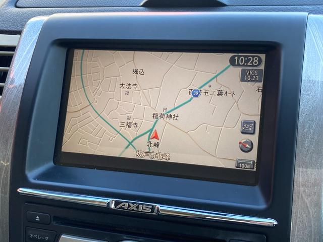 エクストレイル アクシス　バックカメラ　サイドカメラ　ナビ　ＴＶ　アルミホイール　スマートキー　電動格納ミラー　シートヒーター　ＣＶＴ　衝突安全ボディ　ＣＤ　ＤＶＤ再生　ミュージックプレイヤー接続可　ＡＢＳ　エアコン（6枚目）