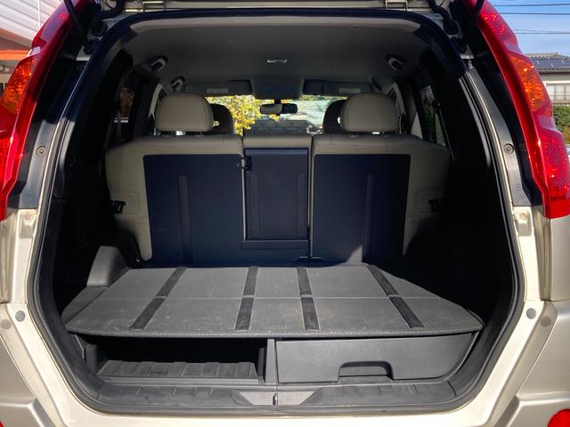 エクストレイル アクシス　バックカメラ　サイドカメラ　ナビ　ＴＶ　アルミホイール　スマートキー　電動格納ミラー　シートヒーター　ＣＶＴ　衝突安全ボディ　ＣＤ　ＤＶＤ再生　ミュージックプレイヤー接続可　ＡＢＳ　エアコン（19枚目）