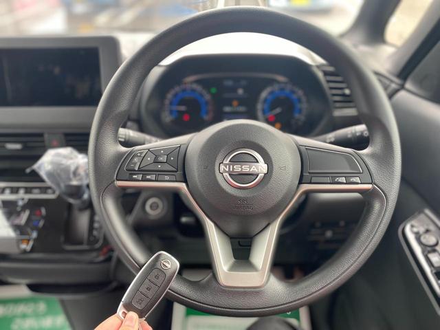 ルークス ハイウェイスター　Ｘ　届出済未使用車　衝突軽減ブレーキ　アラウンドビューモニター　片側パワースライドドア　前後パーキングセンサー　オートエアコン　電動格納式ドアミラー　スマートキー　ＬＥＤヘッドライト　純正アルミホイール（15枚目）