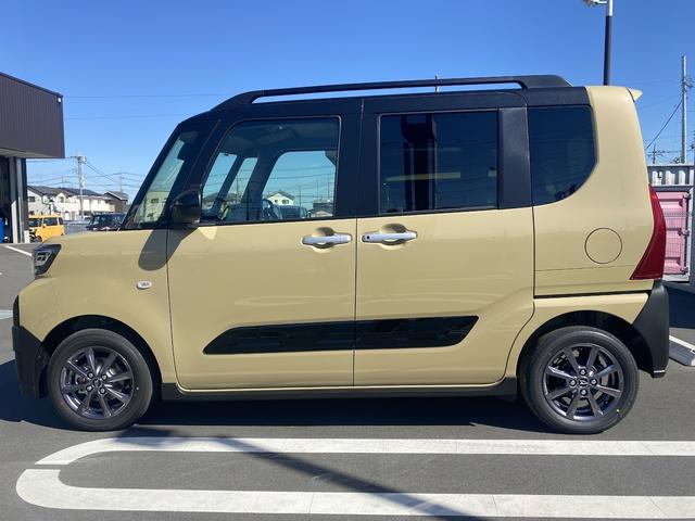 タント ファンクロス　クリソナ　Ｉ－ＳＴＯＰ　ブレーキサポート　横滑り防止機能　シートヒータ　車線逸脱警報　キーレスキー　セキュリティ　スマ－トキ－　ＬＥＤライト　オートエアコン　サイドエアバック　フルフラットシート（6枚目）
