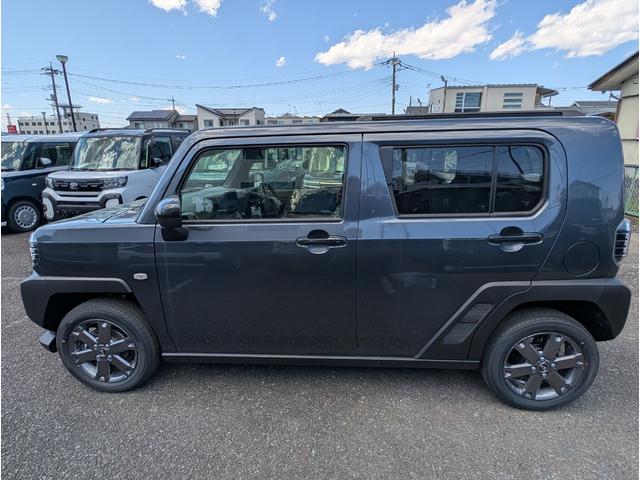 タフト Ｇターボ　ダーククロムベンチャー　スカイルーフ　車線逸脱警告　コーナセンサ　Ｓヒーター　アイドリングストップ機能　オートクルーズ　ＬＥＤライト　サイドエアバック　安全ボディ　キーフリーシステム　セキュリティ　パワーウインドウ　ＡＢＳ（10枚目）