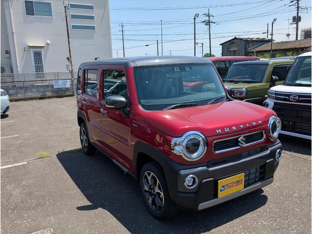 ハスラー ハイブリッドＸ　スマートキー＆プッシュスタート　アイストップ　イモビライザ　キーフリーシステム　ＬＥＤライト　シートヒータ　オートクルーズ　車線逸脱防止　カーテンエアバック　横滑り防止　パワーウインド　ＡＡＣ　ＡＢＳ（6枚目）