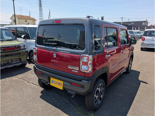 ハスラー ハイブリッドＸ　スマートキー＆プッシュスタート　アイストップ　イモビライザ　キーフリーシステム　ＬＥＤライト　シートヒータ　オートクルーズ　車線逸脱防止　カーテンエアバック　横滑り防止　パワーウインド　ＡＡＣ　ＡＢＳ（8枚目）