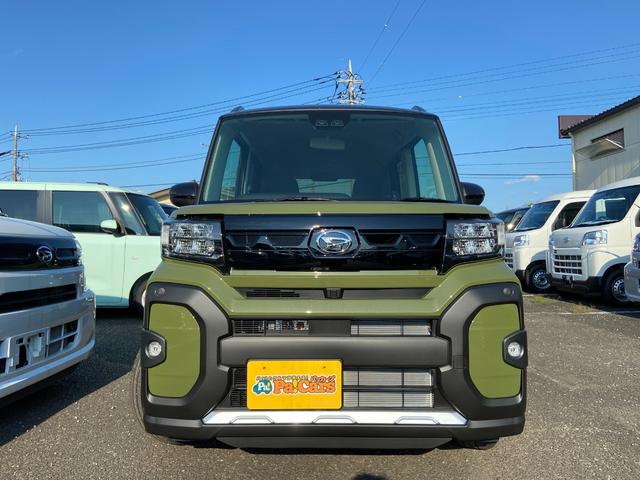 タント ファンクロス　コーナーソナー　アイドリングストップ車　レーダーブレーキ　車線逸脱警報　運転席シートヒーター　イモビライザー　ＬＥＤライト　オートエアコン　キーフリー　スマートキー　衝突安全ボディ　横滑り防止装置（5枚目）