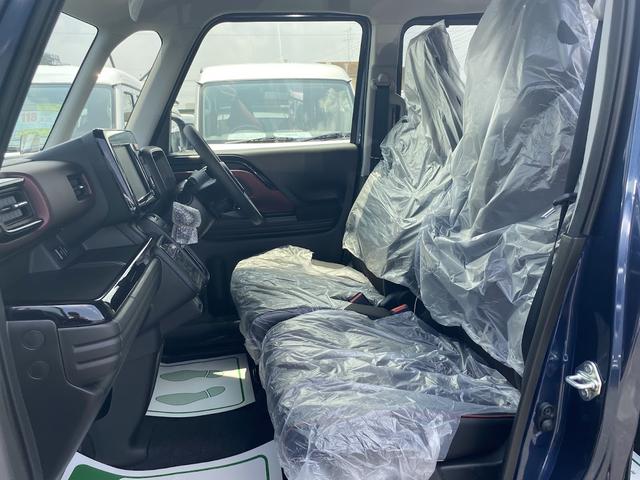 スペーシアカスタム ハイブリッドＸＳ　届出済未使用車　両側パワースライドドア　電動パーキングブレーキ　クルーズコントロール　リアサーキュレーター　マルチユースフラップ　ハンドルヒーター　シートヒーター　衝突軽減ブレーキ　禁煙車（9枚目）