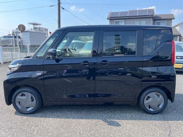 ルークス Ｓ　届出済未使用車　衝突軽減ブレーキ　禁煙車　カーテンエアバッグ　Ｗエアバッグ　エアコン　パワステ　横滑防止装置　ＡＢＳ　エアバック（7枚目）