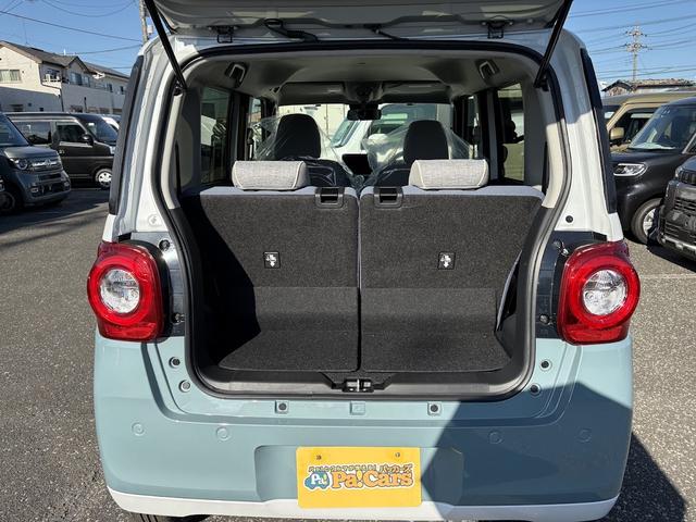 ムーヴキャンバス ストライプスＧ　届出済未使用車　衝突軽減ブレーキ　禁煙車　ＢＬＵＥＴＯＯＴＨ　前後障害物センサー　アイドルストップ　禁煙　Ｂカメラ　パワーウインドウ　セキュリティアラーム　フルフラット　スマートキープッシュスタート（12枚目）