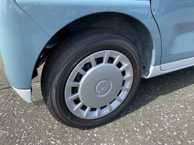 ムーヴキャンバス ストライプスＸ　届出済未使用車　衝突軽減ブレーキ　禁煙車　衝突被害軽減ブレーキ　両側オートスライドドア　横滑り防止機能　コーナーセンサー　エアコン　衝突安全ボディ　オートハイビーム　オートライト　ベンチシート　ＡＢＳ（15枚目）