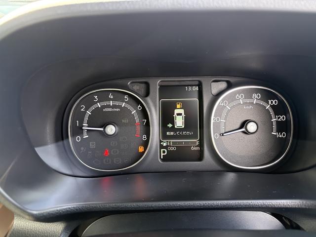 ムーヴキャンバス ストライプスＧターボ　届出済未使用車　衝突軽減ブレーキ　禁煙車　オートクルーズ　フルオートエアコン　オートライト　キーフリーシステム　スマートキー　シートＨ　Ｂカメラ　フルフラット　レーンキープ　ベンチシート（18枚目）