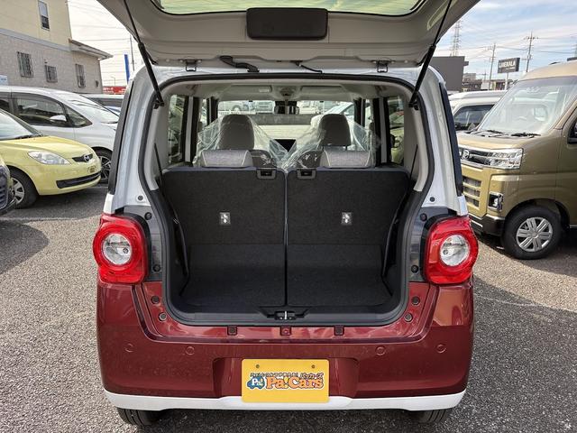 ムーヴキャンバス ストライプスG 届出済未使用車 衝突軽減ブレーキ 禁煙車 前後障害物センサー アイドルストップ 禁煙 Bカメラ パワーウインドウ セキュリティアラーム フルフラット スマートキープッシュスタート カーテンエアバック(12枚目)