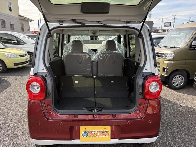 ムーヴキャンバス ストライプスG 届出済未使用車 衝突軽減ブレーキ 禁煙車 前後障害物センサー アイドルストップ 禁煙 Bカメラ パワーウインドウ セキュリティアラーム フルフラット スマートキープッシュスタート カーテンエアバック(13枚目)