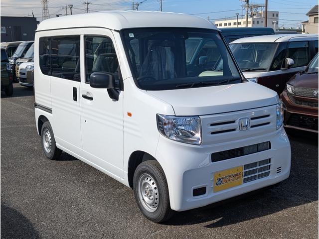 N-VAN G 電動格納式ドアミラー 運転席エアバック 点検記録簿 横滑防止装置 前席パワーウィンドウ ベンチシート 助手席エアバック 禁煙 フルフラットシート キーレスエントリーシステム パワステ オートエアコン(6枚目)