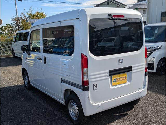 N-VAN G 電動格納式ドアミラー 運転席エアバック 点検記録簿 横滑防止装置 前席パワーウィンドウ ベンチシート 助手席エアバック 禁煙 フルフラットシート キーレスエントリーシステム パワステ オートエアコン(11枚目)
