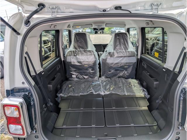 ハスラー ハイブリッドX 禁煙 キーレスエントリー 運転席エアバッグ フルフラット セキュリティアラーム 安全ボディ スマ-トキ- パワーウインドウ 記録簿 AAC サイドエアバッグ ESC ABS 助手席エアバック(43枚目)