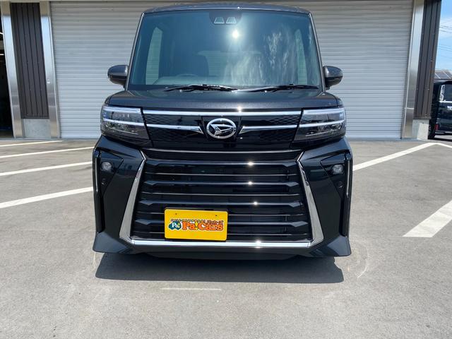 タント カスタムＸ　衝突軽減ブレーキ　リアコーナーセンサー　車線逸脱防止　アイドリングストップ機能　盗難警報装置　フルフラット　ＬＥＤ　キーレスエントリー　前席シートヒーター　オートＬＥＤ　スマキー　エアコン　パワステ（5枚目）
