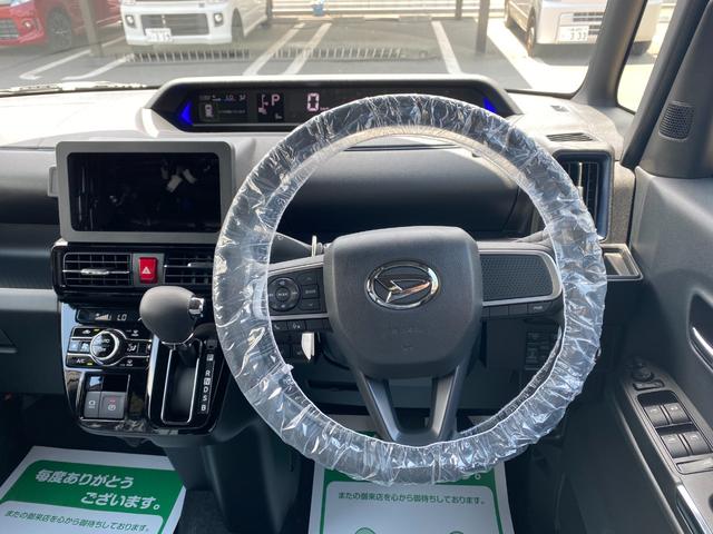 タント カスタムＸ　衝突軽減ブレーキ　リアコーナーセンサー　車線逸脱防止　アイドリングストップ機能　盗難警報装置　フルフラット　ＬＥＤ　キーレスエントリー　前席シートヒーター　オートＬＥＤ　スマキー　エアコン　パワステ（15枚目）