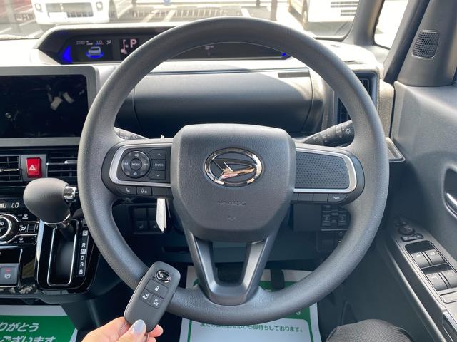 タント カスタムＸ　衝突軽減ブレーキ　リアコーナーセンサー　車線逸脱防止　アイドリングストップ機能　盗難警報装置　フルフラット　ＬＥＤ　キーレスエントリー　前席シートヒーター　オートＬＥＤ　スマキー　エアコン　パワステ（38枚目）