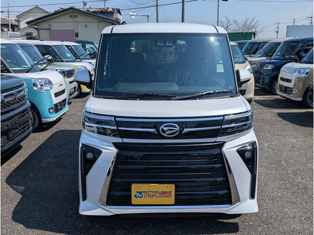 タント カスタムＲＳ　レーンキープＡ　ＩＳＴＯＰ　クリソナ　運転席シートヒーター　オートＬＥＤ　ＡＡＣ　ＬＥＤライト　サイドエアバッグ　オートライト　キーフリー　フルフラット　セキュリティ　安全ボディー　ベンチシート　ＰＷ（5枚目）