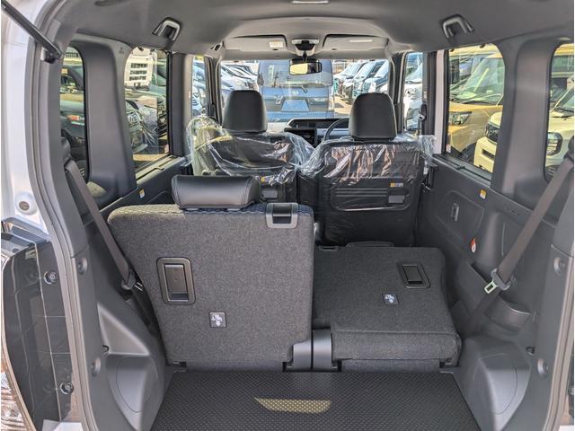 タント カスタムRS レーンキープA ISTOP クリソナ 運転席シートヒーター オートLED AAC LEDライト サイドエアバッグ オートライト キーフリー フルフラット セキュリティ 安全ボディー ベンチシート PW(45枚目)