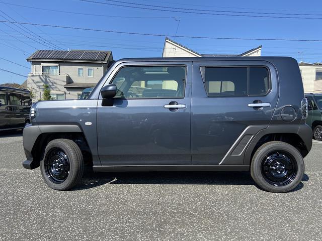 タフト Ｘ　届出済未使用車　衝突軽減ブレーキ　禁煙車　ハイビームアシスト　キーフリー　レーンキープ　ガラスルーフ　ＬＥＤヘッドライト　パワーウィンドウ　オートライト　スマートキ－　デュアルエアバッグ（7枚目）