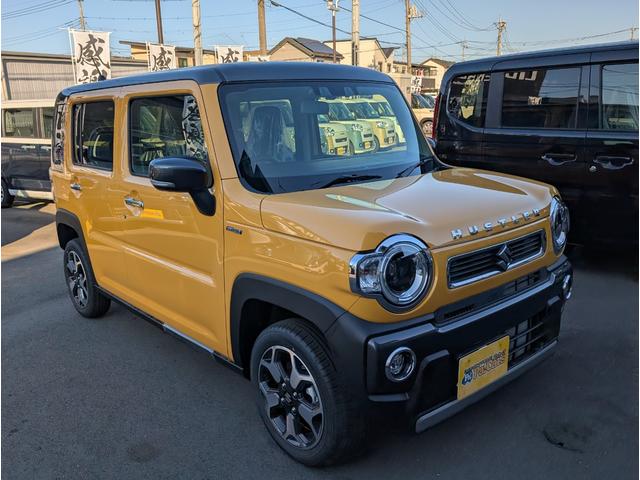 ハスラー ハイブリッドＸ　オートＬＥＤ　アイドルストップ　車線逸脱警報装置　キーレスエントリー　運転席エアバッグ　フルフラット　前席シートヒーター　セキュリティアラーム　ＬＥＤライト　安全ボディ　スマ－トキ－　パワーウインドウ（6枚目）