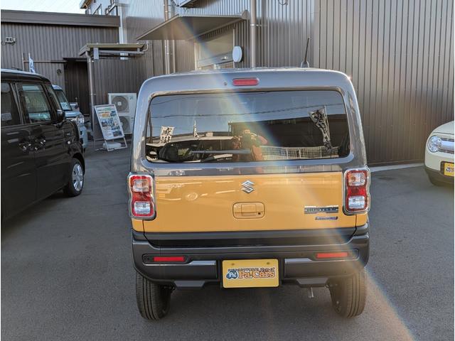 ハスラー ハイブリッドＸ　オートＬＥＤ　アイドルストップ　車線逸脱警報装置　キーレスエントリー　運転席エアバッグ　フルフラット　前席シートヒーター　セキュリティアラーム　ＬＥＤライト　安全ボディ　スマ－トキ－　パワーウインドウ（9枚目）