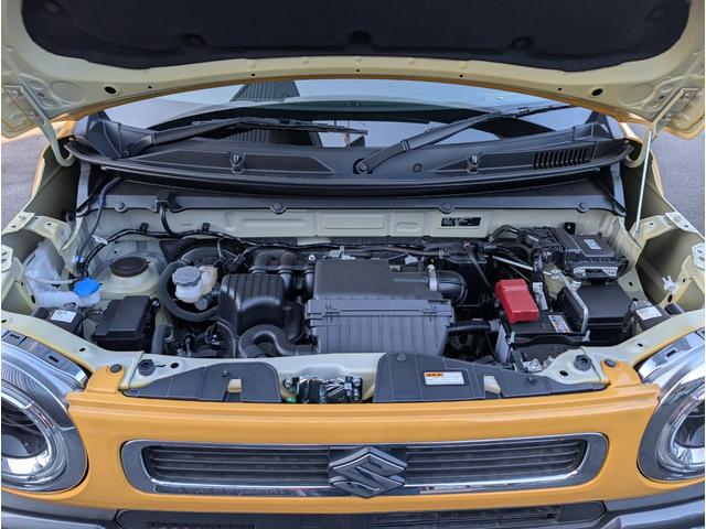 ハスラー ハイブリッドＸ　オートＬＥＤ　アイドルストップ　車線逸脱警報装置　キーレスエントリー　運転席エアバッグ　フルフラット　前席シートヒーター　セキュリティアラーム　ＬＥＤライト　安全ボディ　スマ－トキ－　パワーウインドウ（42枚目）